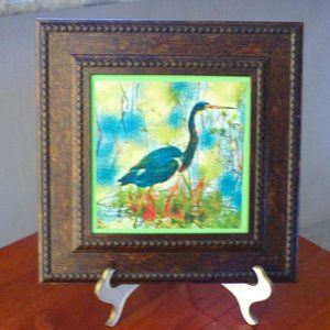 Altered photo in frame